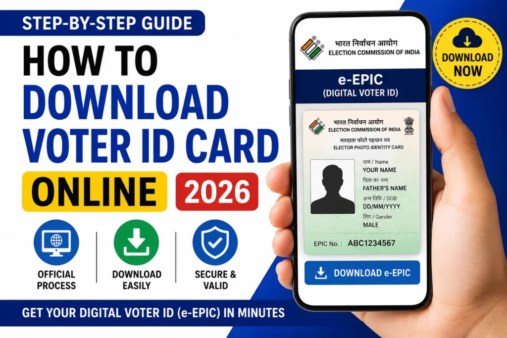 How to Download Indian Voter ID Card Online in 2026