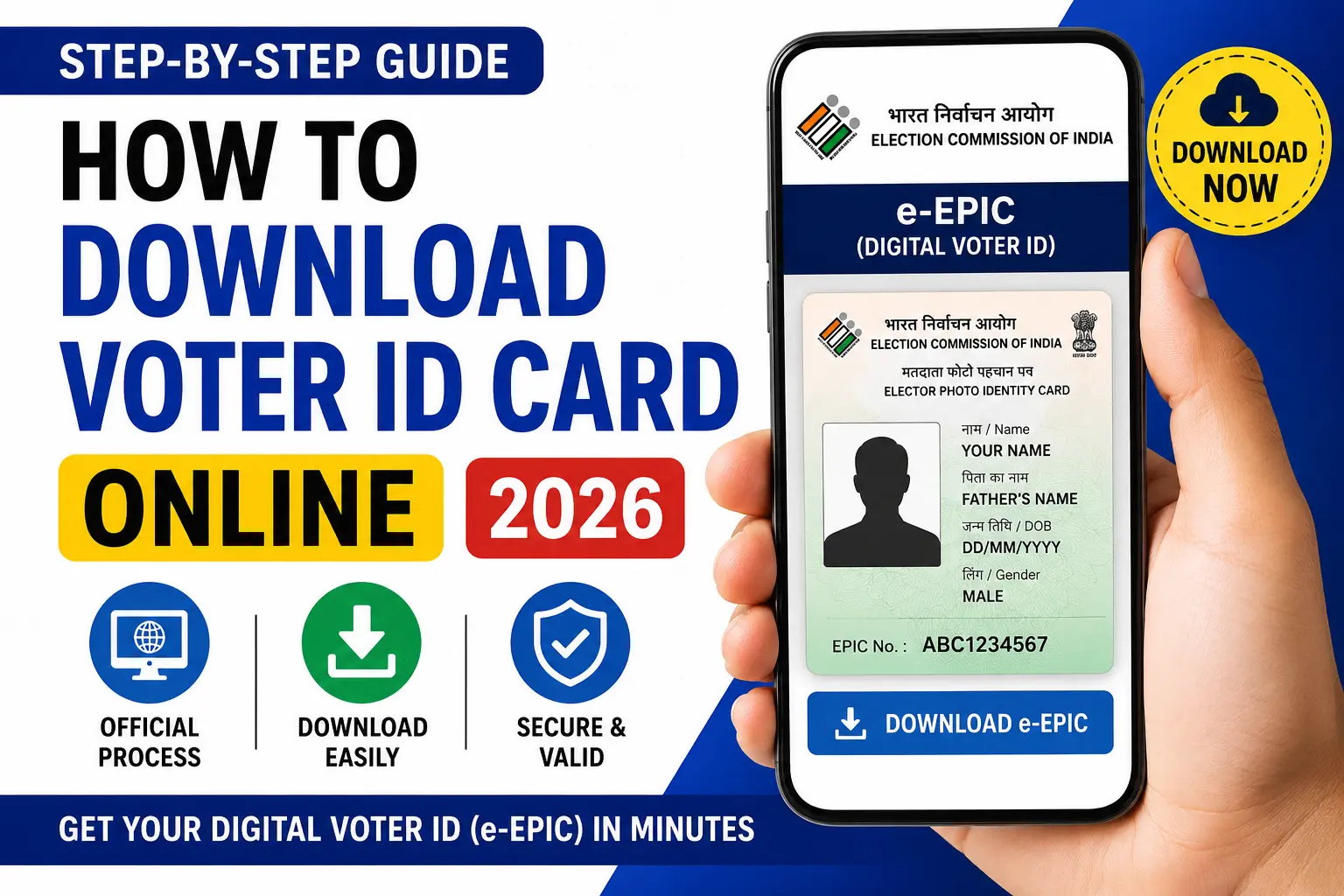 How to Download Indian Voter ID Card Online in 2026
